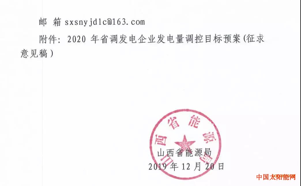 第三书包网变局！！山西能源局2020年光伏保障收购拟安排900小时，其余全部参与市场化交易！