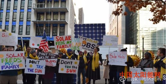 太阳能板能用光发电吗美国光伏行业抗议太阳能关税政策