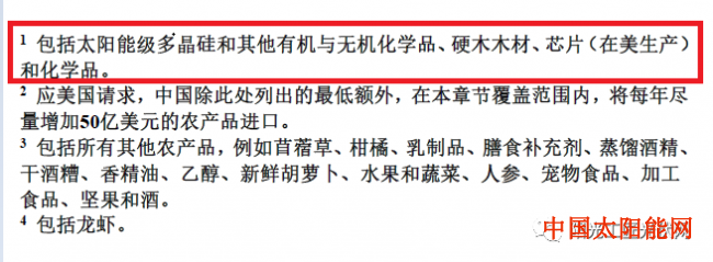 力诺瑞特太阳能中美第一阶段经贸协议落地 硅料厂商将受冲击！